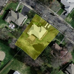 15 Peregrine Rd, Newton, MA 02459 aerial view