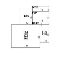 12 Rowena Rd, Newton, MA 02459 floor plan