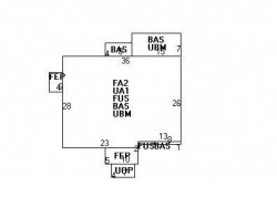 54 Day St, Newton, MA 02466 floor plan