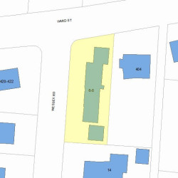 8 Wessex Rd, Newton, MA 02459 plot plan