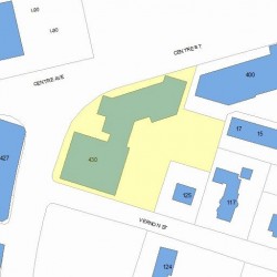 430 Centre St, Newton, MA 02458 plot plan