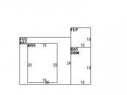 174 Winchester St, Newton, MA 02461 floor plan