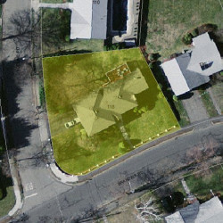 118 Brandeis Rd, Newton, MA 02459 aerial view