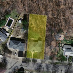 447 Waban Ave, Newton, MA 02468 aerial view