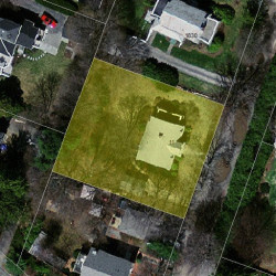 11 Owaisa Rd, Newton, MA 02468 aerial view