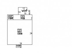 321 Albemarle Rd, Newton, MA 02460 floor plan