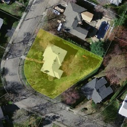 68 Levbert Rd, Newton, MA 02459 aerial view