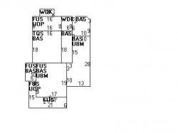 47 Bernard St, Newton, MA 02461 floor plan