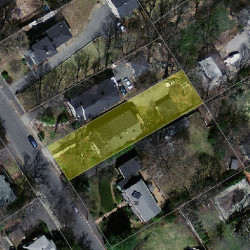 34 Perkins St, Newton, MA 02465 aerial view
