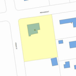 62 Lenox St, Newton, MA 02465 plot plan