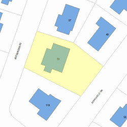 51 Fessenden St, Newton, MA 02460 plot plan