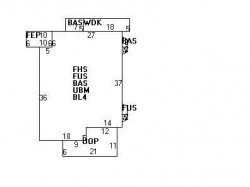 75 Prospect St, Newton, MA 02465 floor plan