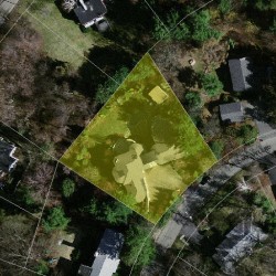 99 Baldpate Hill Rd, Newton, MA 02459 aerial view