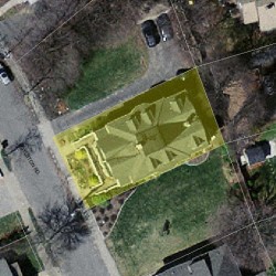 18 Boylston Rd, Newton, MA 02461 aerial view