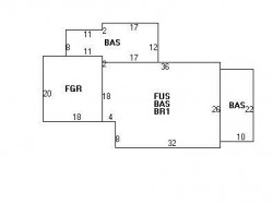 22 Palmer Rd, Newton, MA 02468 floor plan