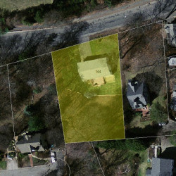 144 Austin St, Newton, MA 02460 aerial view