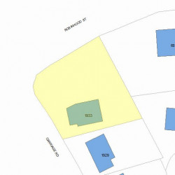 1933 Commonwealth Ave, Newton, MA 02466 plot plan