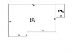 704 Walnut St, Newton, MA 02459 floor plan