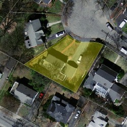 16 Bonmar Cir, Newton, MA 02466 aerial view