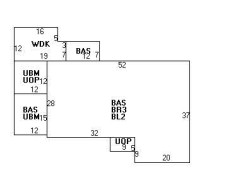 36 Nardell Rd, Newton, MA 02459 floor plan