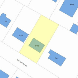 17 Whittemore Rd, Newton, MA 02458 plot plan