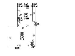 92 Dartmouth St, Newton, MA 02465 floor plan