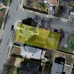 26 Rowe St, Newton, MA 02466 aerial view