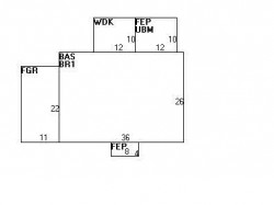 255 Parker St, Newton, MA 02459 floor plan