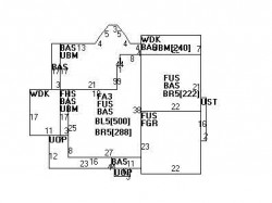 234 Arnold Rd, Newton, MA 02459 floor plan