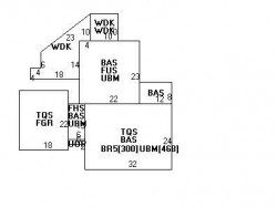 252 Jackson St, Newton, MA 02459 floor plan