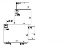 16 George St, Newton, MA 02458 floor plan