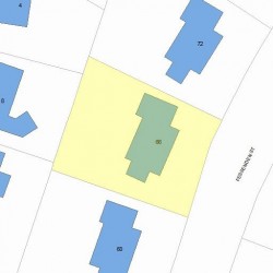 66 Fessenden St, Newton, MA 02460 plot plan