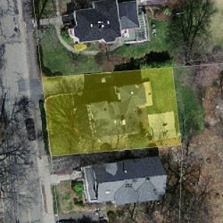 230 Melrose St, Newton, MA 02466 aerial view