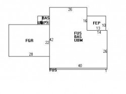 250 Woodward St, Newton, MA 02468 floor plan