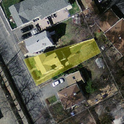 111 Edinboro St, Newton, MA 02460 aerial view