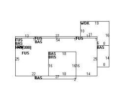 105 Wendell Rd, Newton, MA 02459 floor plan