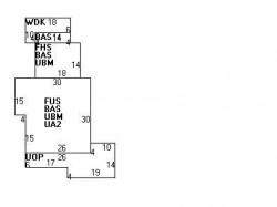 44 Woodbine St, Newton, MA 02466 floor plan