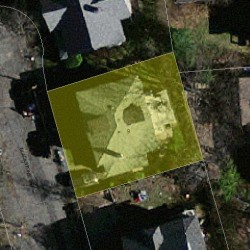 9 Blackstone Ter, Newton, MA 02458 aerial view