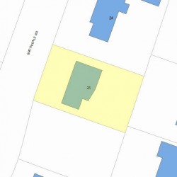 28 Brookdale Rd, Newton, MA 02460 plot plan