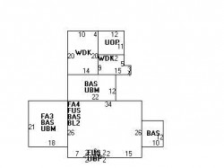 556 Dedham St, Newton, MA 02459 floor plan