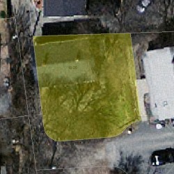 18 Elliot Pl, Newton, MA 02464 aerial view