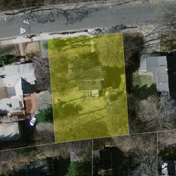 42 Tyler Ter, Newton, MA 02459 aerial view