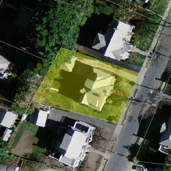61 Prentice Rd, Newton, MA 02459 aerial view