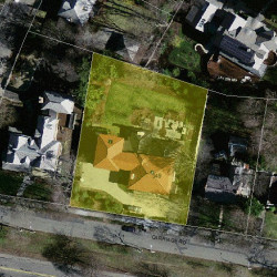 349 Commonwealth Ave, Newton, MA 02459 aerial view