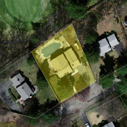 39 Belmore Park, Newton, MA 02462 aerial view