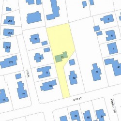 63 Otis St, Newton, MA 02460 plot plan