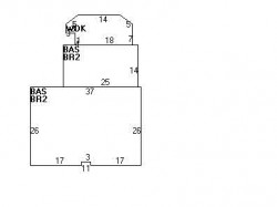 53 Beaconwood Rd, Newton, MA 02461 floor plan