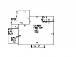 1412 Beacon St, Newton, MA 02468 floor plan