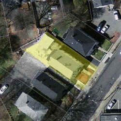 23 Elliot St, Newton, MA 02461 aerial view