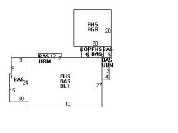 735 Centre St, Newton, MA 02458 floor plan